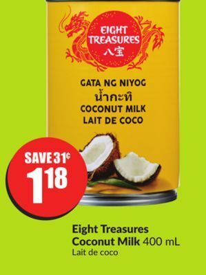 Chalo FreshCo Eight treasures coconut milk 400 ml offer