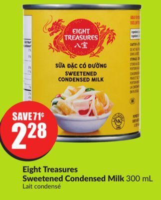 Chalo FreshCo Eight treasures sweetened condensed milk 300 ml offer