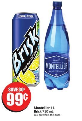 FreshCo Montellier 1 l brisk 710 ml offer