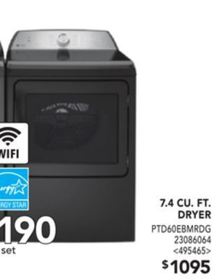 RONA Profile 7.4 cu. ft. dryer offer