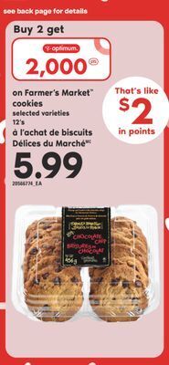 Valu-mart Biscuits délices du marché, 12's offer