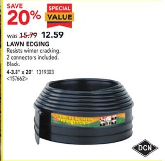 RONA Dcn lawn edging offer