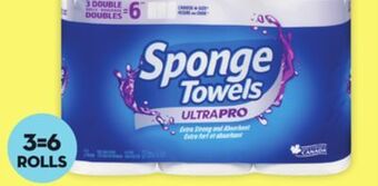 Giant Tiger Sponge towels paper towels offer
