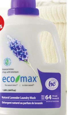 Giant Tiger Eco max laundry detergent offer