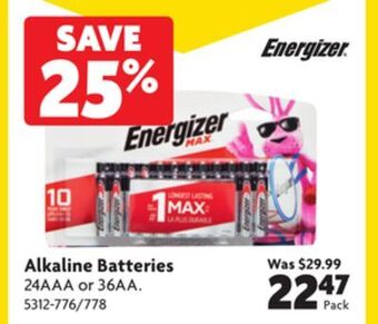 Home Hardware Alkaline batteries offer