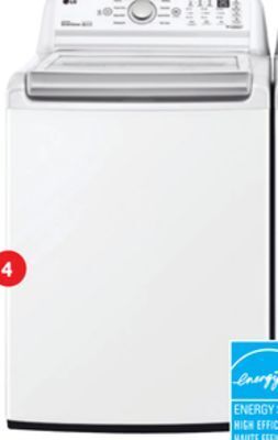 Home Hardware 5.8 cu. ft. top load washer offer