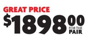 Home Hardware 5.8 cu. ft. top load washer & 7.3 cu. ft. front load electric dryer offer