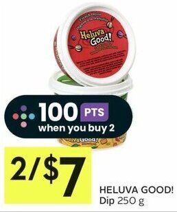 IGA HELUVA GOOD! Dip 250 g offer
