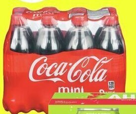 FreshCo Coca-Cola Soft Drinks Mini Bottles 8x300 mL offer