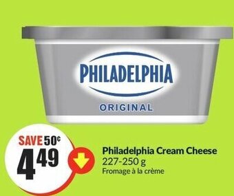 FreshCo Philadelphia Cream Cheese 227-250 g offer