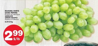 IGA Seedless Green Grapes offer