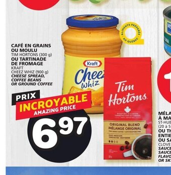 IGA Che3ese Spread, Coffee Beans or Ground Coffee offer