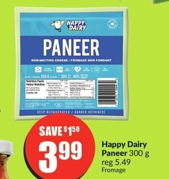 FreshCo Happy Dairy Paneer 300 g offer