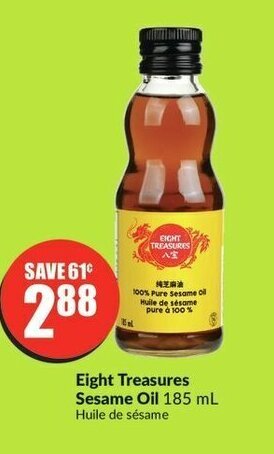 FreshCo Eight Treasures Sesame Oil 185 mL offer