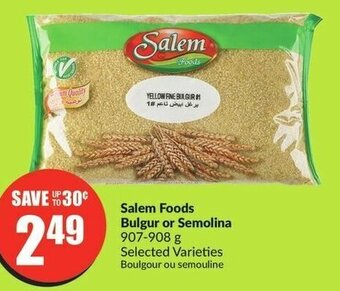 FreshCo Salem Foods Bulgur or Semolina offer