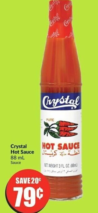 FreshCo Crystal HOT SAUCE 88 mL offer