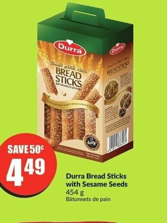 FreshCo Durra Bread Sticks with Sesame Seeds 454 g offer