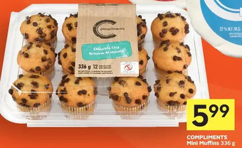 Foodland Compliments mini muffins offer