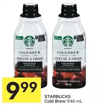 Foodland Starbucks cold brew offer
