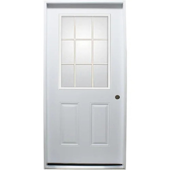 Home Hardware Steel entrance doors - 9 lite offer