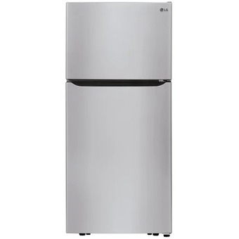 Home Depot 30-inch w 20 cu. ft. top freezer refrigerator in stainless steel - energy star® offer