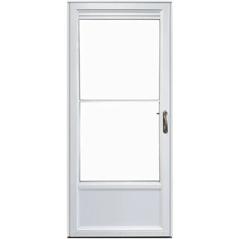 Home Hardware Modern prehung aluminum storm doors offer