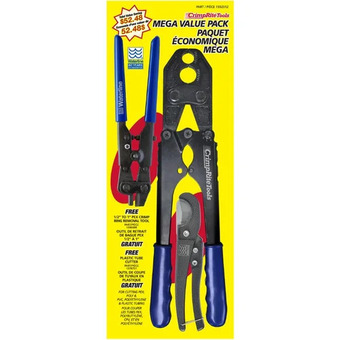 Home Hardware Pex crimping tool kit offer
