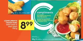Foodland Compliments chicken balls offer
