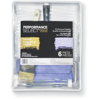 Home Depot Gold paint kit with shedless knit roller covers (6-piece) offer