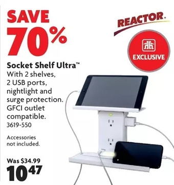 Home Hardware Socket shelf ultra offer