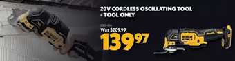 Home Hardware 20v cordless oscillating tool - tool only offer