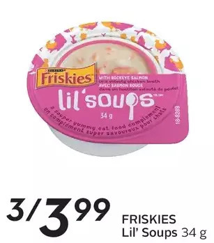 Sobeys Friskies lil' soups offer