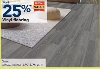 RONA Vinyl flooring offer