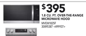 RONA Lg 1.8 cu. ft. over-the-range microwave hood offer
