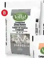 RONA Voila! sheep manure offer