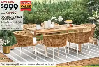 RONA Costal 7-piece dining set offer