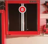RONA Craftsman 2-shelf garage cabinet offer