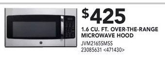 RONA 1.6 cu. ft. over-the-range microwave hood offer