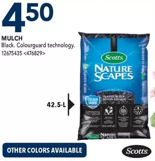 RONA Scotts mulch offer