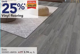 Lowe's Vinyl flooring offer