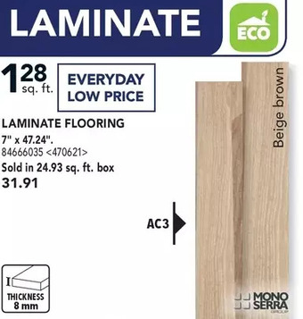 Lowe's Mono serra laminate flooring offer