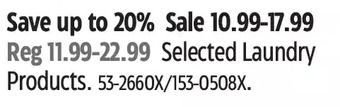 Canadian Tire Laundry products offer
