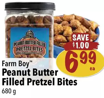 Farm Boy Farm boy peanut butter filled pretzel bites offer