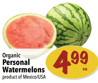 Farm Boy Organic personam watermelon offer