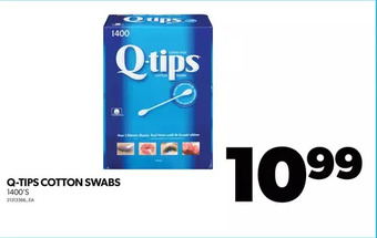 Real Canadian Superstore Q-tips cotton swabs offer