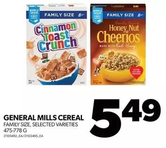 Real Canadian Superstore General mills cereal offer