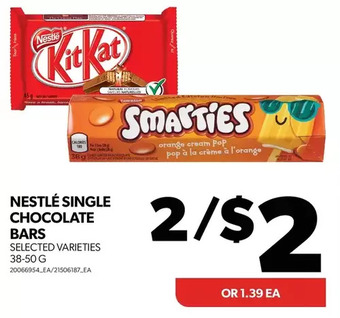 Real Canadian Superstore Nestlé single chocolate bars offer