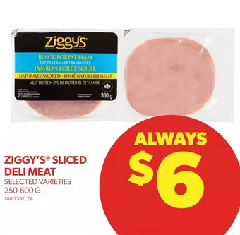 Real Canadian Superstore Ziggy's sliced deli meat offer