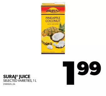 Real Canadian Superstore Suraj juice offer