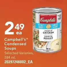 Loblaws Campbell's condensed soups offer